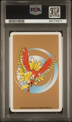 Pokemon Gold Poker Playing Card Sunkern 9 of Hearts #191 PSA 10 Gem Mint - Image 2