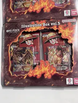 Lot Of 2 One Piece Card Game Illustration Box vol. 5, Brand New, Factory Sealed - Image 2