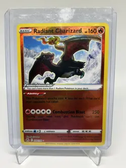 Radiant Charizard 020/159 - Crown Zenith - Pokemon Card - Image 1