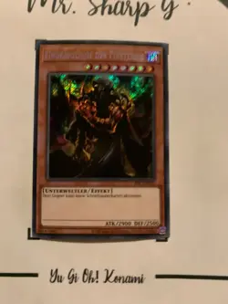 EINDRINGLINGE DER FISNTERNIS - IOC-DE111 DEUTSCH Yu-Gi-Oh! CARD SECRET RARE HOLO - Image 2