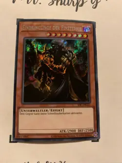 EINDRINGLINGE DER FISNTERNIS - IOC-DE111 DEUTSCH Yu-Gi-Oh! CARD SECRET RARE HOLO - Image 5