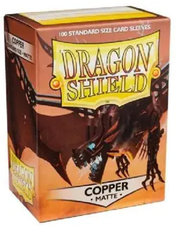 Dragon Shield Standard Size Card matte Sleeves COPPER Magic Pokemon 100 box MIX - Image 1