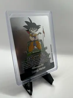 Energy Marker E-48 Silver Manga Booster Dragon Ball Fusion Goku Card Tcg - Image 1