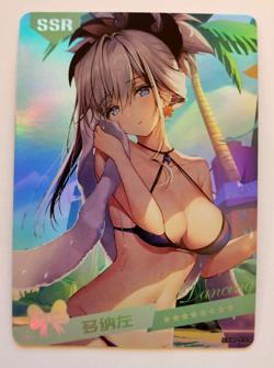 Jeanne Alter Fate FGO SSR SSR-032 Summer Love Goddess Story Anime Waifu Card - Image 1