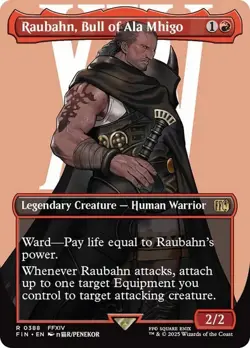 Raubahn, Bull of Ala Mhigo - Borderless (FIN) Final Fantasy - NM - Image 1