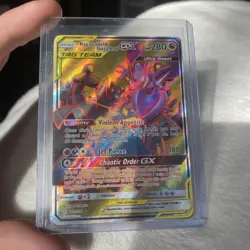 Naganadel & Guzzlord GX 2019 Pokemon Sun Moon Cosmic Eclipse #223/236 - Image 1