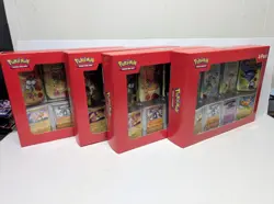 (4X Sealed) Pokemon TCG 151 Mini Tins 4 Pack + 4 Promos (Broken Down) - Image 1