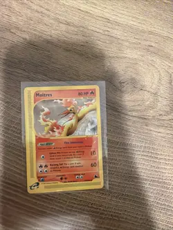 Pokemon TCG Moltres 21/144 Rare Non Holo Skyridge Mint - Image 1