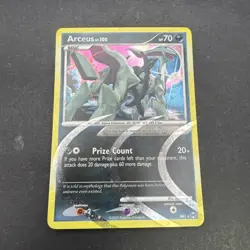 Pokemon TCG Arceus Arceus AR1 Holo Holo Rare - Image 1