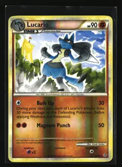 Pokemon LARVITAR 51/95 Reverse Holo (2010 Unleashed) LP/Light Play - Image 1