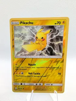 Pokemon TCG Pikachu Cosmic Eclipse 66/236 Regular LP. - Image 1