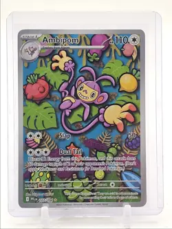 AMBIPOM 2025 POKEMON PHANTASMAL FLAMES ILLUSTRATION RARE 107/094 Q3420 - Image 1