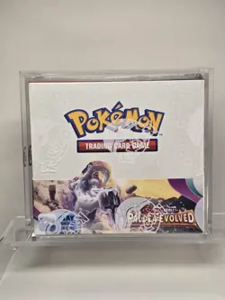 Paldea Evolved Booster Box Factory Sealed WITH Acrylic Case - Pokemon S&V 820650863493 - Image 1