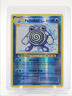 POLIWHIRL 2016 POKEMON XY EVOLUTIONS UNCOMMON REVERSE HOLO 24/108 Q4490 - Image 1