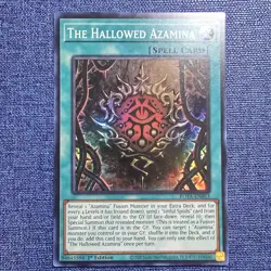 Yugioh The Hallowed Azamina ROTA-EN053 - Super Rare - 1st Edition - NM - Image 1
