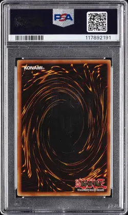 2002 YU-GI-OH! MRL-MAGIC RULER #000 BLUE-EYES TOON DRAGON PSA 8 - Image 2