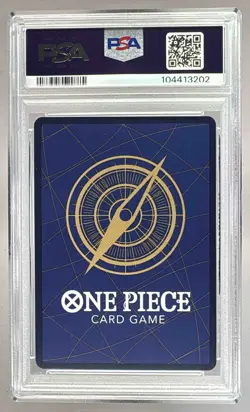 Yamato 2024 Japanese One Piece Top 64 Treasure Cup Promo OP01-121 PSA 9 - Image 2