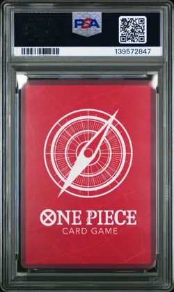 2023 ONE PIECE JPN PROMOS WEEKLY SHONEN JUMP-JANUARY #001 MONKEY D. LUFFY PSA 10 - Image 2