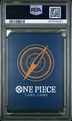 2023 ONE PIECE OP05-AWAKENING OF THE NEW ERA ALTERNATE ART #093 ROB LUCCI PSA 10 - Image 2