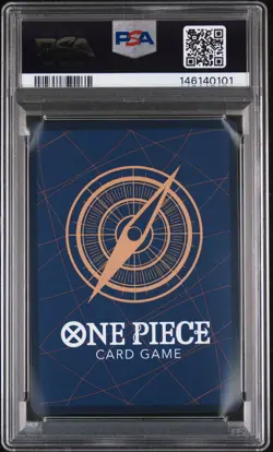 2025 ONE PIECE OP13-CARRYING ON HIS WILL ALTERNATE ART MONKEY D. LUFFY PSA 10 - Image 2
