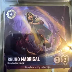 Lorcana - D23 Collection Bruno Madrigal Undetected Uncle CGC 10 GEM MT - Image 3