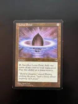 Magic: The Gathering Lotus Petal - see picts for condition - Image 1