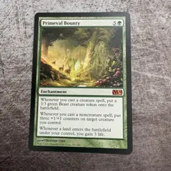 Primeval Bounty - Magic 2014 - MTG Magic the Gathering - LP - Image 1
