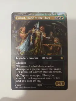 Mtg Lathril Blade Of Elves Art Nm Fdn - Image 1