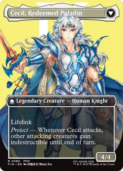 Cecil, Dark Knight/Cecil, Redeemed Paladin - Borderless (FIN) Final Fantasy - Image 2