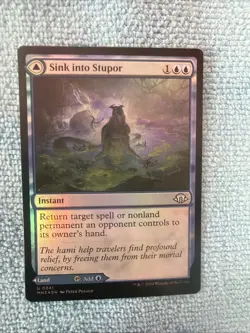 Sink into Stupor Modern Horizons 3 Foil #241 - LP -MTG - Image 1