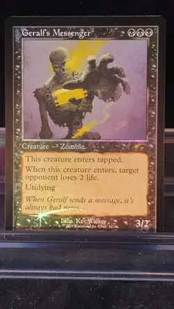Geralf's Messenger (842) (Retro Frame) Secret Lair Drop Foil - Image 1