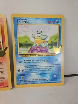 Pokemon First Partners Kanto Starters Jumbo Cards 25th Anniversary CHARMANDER & - Image 4