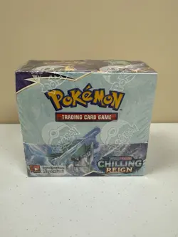 Pokemon Chilling Reign Factory Sealed Booster Box - Image 2