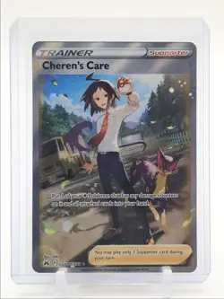 CHEREN'S CARE 2023 POKEMON CROWN ZENITH GALARIAN GALLERY FA GG58/GG70 Q3423 - Image 1