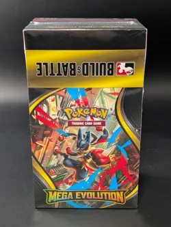 Pokemon TCG Mega Evolution ME1 Build & Battle 10-Box Display Box SEALED - Image 1