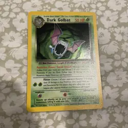 Pokemon Dark Golbat 7/82 Team Rocket Holo - Image 1