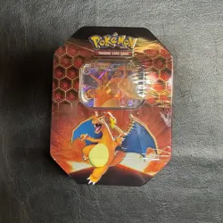 Pokemon Hidden Fates Tins Charizard Gyarados Boxes Two Sealed Tins - Image 2