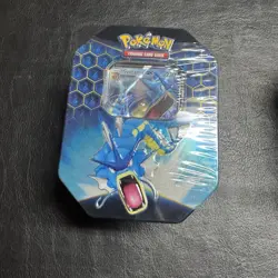 Pokemon Hidden Fates Tins Charizard Gyarados Boxes Two Sealed Tins - Image 3