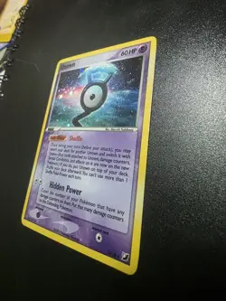 Pokemon Unown G/28 Holo Rare Card EX Unseen Forces - Image 2