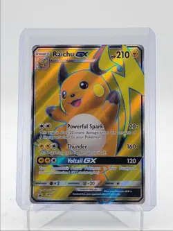 RAICHU GX 2017 POKEMON SUN & MOON BLACK STAR PROMO #SM90 Q5542 - Image 1