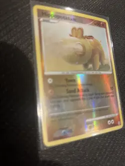 Hippopotas 51/130 Pokemon Diamond and Pearl Reverse Holo Excellent Condition - Image 5