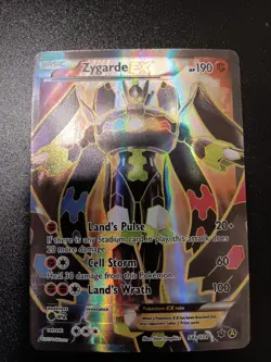 2017 Pokemon Zygarde EX 54a/124 trading card - Image 1