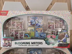 Pokemon TCG: S&V 151 Blooming Waters Premium Collection Factory Sealed Box - Image 1