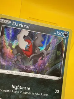 Darkrai 120/196 Swsh11: Lost Origin Holo Pokemon Card NM - Image 3