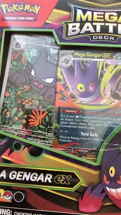 Pokemon TCG: Mega Battle Deck Mega Gengar EX - New & Sealed - Image 3