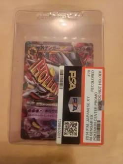 Pokemon Card M Gengar EX 079/XY-P Holo Promo Japanese Inked - Image 1