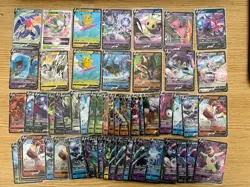 2023 Pokemon TCG S-Chinese Double Rare CSDC 021/024 Pikachu V Mew V Lot*63 - Image 1