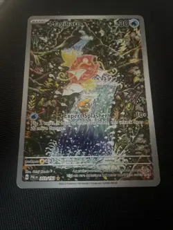 Pokemon TCG Magikarp 203/193 Illustration Rare Card SV: Paldea Evolved - Image 2