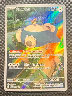 Pokemon Snorlax 051 | Sv: Scarlet & Violet Black Star Promo - Image 1