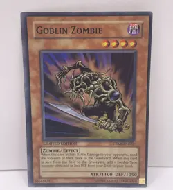 YuGiOh CRMS-ENSE2 Goblin Zombie Limited Edition Super Rare NM - Image 1